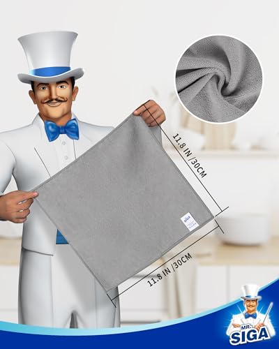 Microfiber Cleaning Cloths (15 Count)