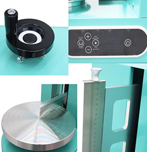 Cake Decorating Coating Machine Cream Spreading Automatic Frosting Turntable with Graduated Scraper 60