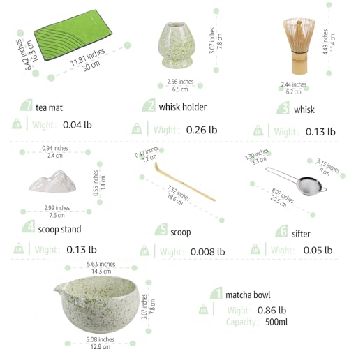 Matcha Whisk Set (7 Count)