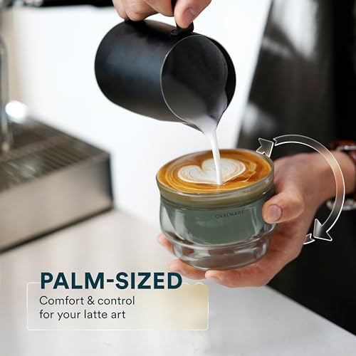 Double Wall Latte Art Cups 8.5oz (2 Count)