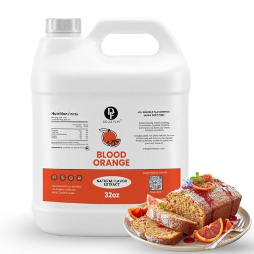 Blood Orange Flavoring Oil 32 oz (32 Fl Oz)