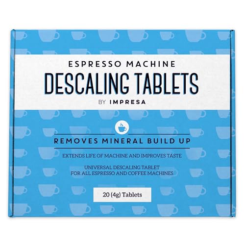 Descaling Tablets for Espresso Machine (20 Count)