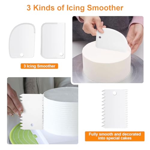 Cake Decorating Supplies Kit 33pcs