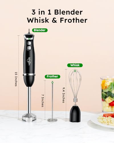 Immersion Blender Handheld