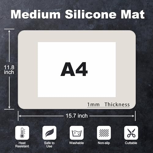 Silicone Mat for Kitchen Counter (2 Count)