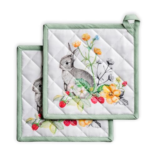 Pot Holders 100% Cotton Potholders (2 Count)