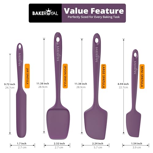 Silicone Spatula Set (4 Count)