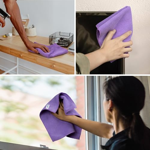 Microfiber Cleaning Cloths (12 Count)