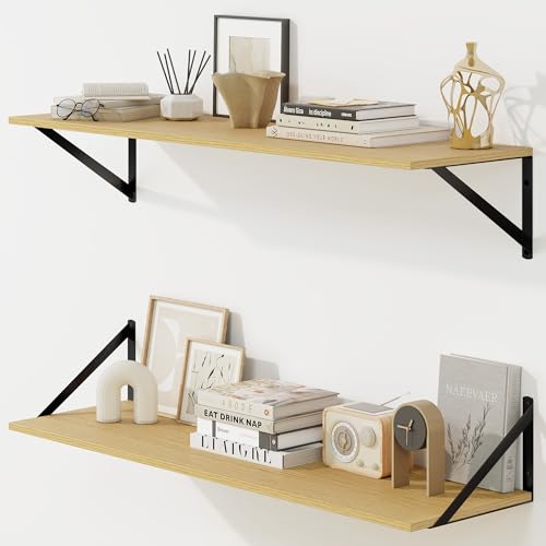 Deep Floating Shelves for Wall