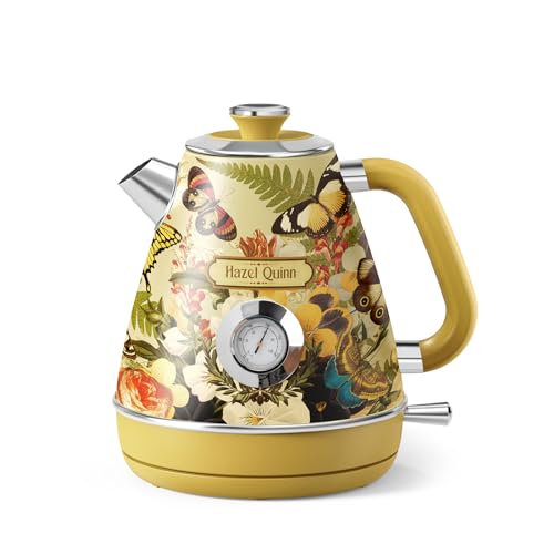 X Eduardo Recife Retro Electric Kettle with Thermometer