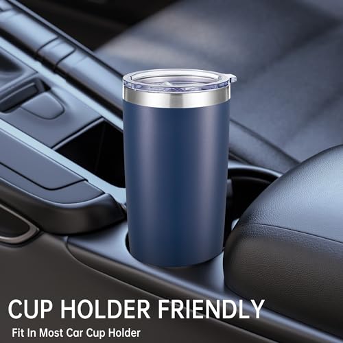 20 oz Tumblers Bulk Stainless Steel Tumbler with Lid (12 Count)