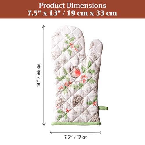 Maison d'Hermine Oven Gloves 100% Cotton Oven Mitt