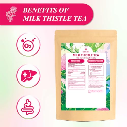 Milk Thistle Tea Bags 100 Count