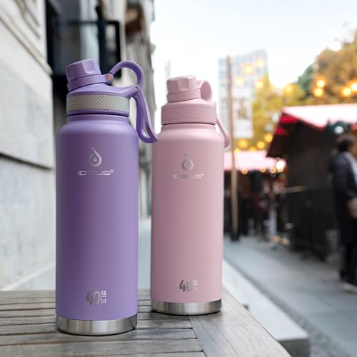 40oz Stainless Insulated Bottle with 2 Leak