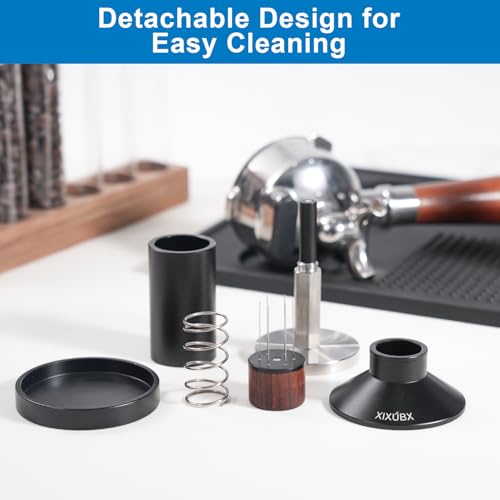 2-in-1 Espresso Tamper & WDT Tool, 58.35mm Spring Loaded