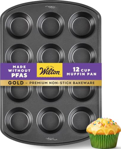 Gold Non Stick Muffin Pan