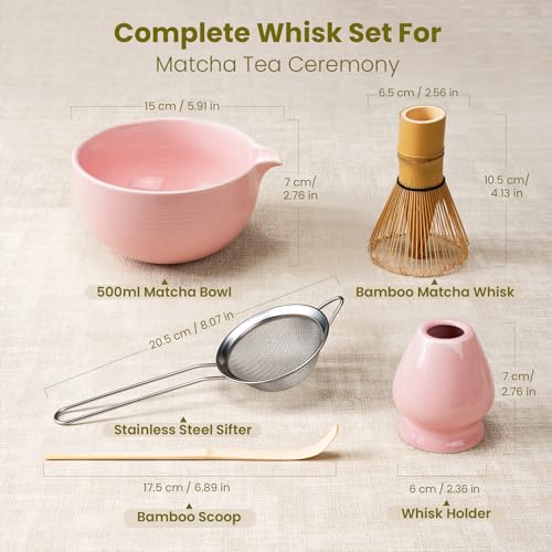 7Pcs Matcha Whisk Set (5 Count)
