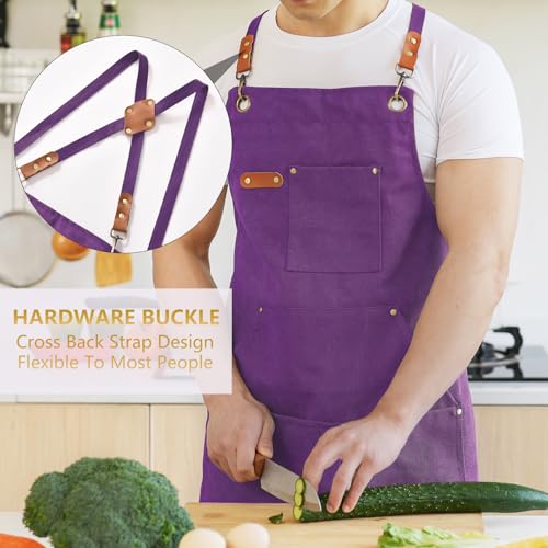 Canvas Aprons for Men Chef Apron