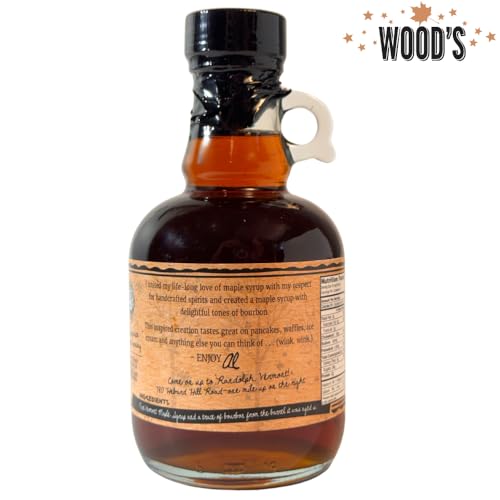 Vermont Bourbon Barrel Aged Maple Syrup (8.45 Fl Oz)