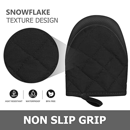 1 Pair Short Oven Mitts