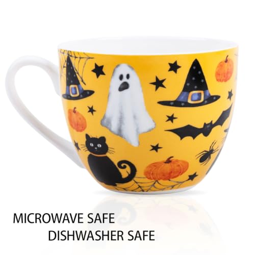 Orange Halloween Hug Mug
