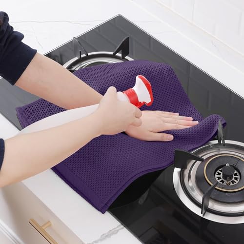 100% Cotton Waffle Weave Kitchen Dish Towels 24 (24 Count)