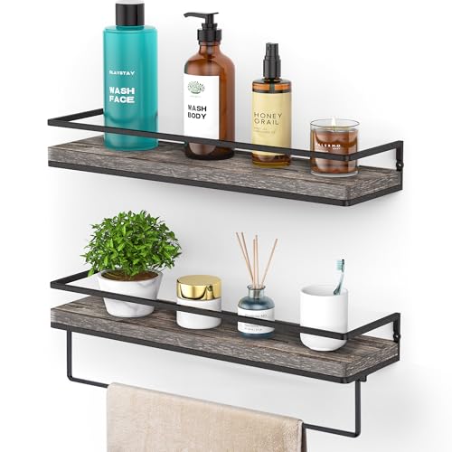 Floating Shelves Wall Mounted Set of 2