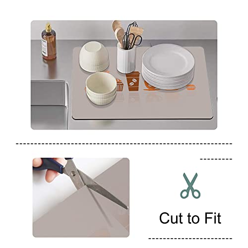 Thick Counter Protector Absorbent Coffee Machine Spill Mat