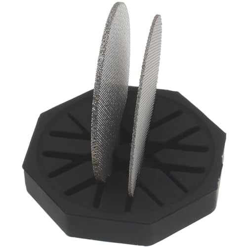 53.5mm Puck Screen Stainless Steel Espresso Puck Screen Coffee Filter Mesh with Silicone Holder Compatible with Espresso Machine 54mm Portafilter Basket