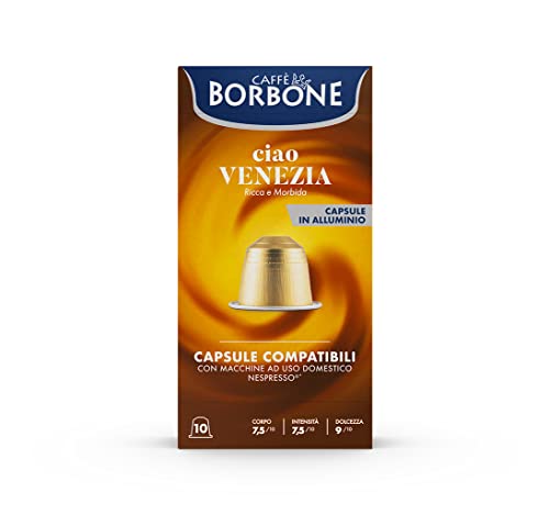 Ciao Venezia Aluminum Capsules Compatible with Nespresso Original Machines (100 Count)