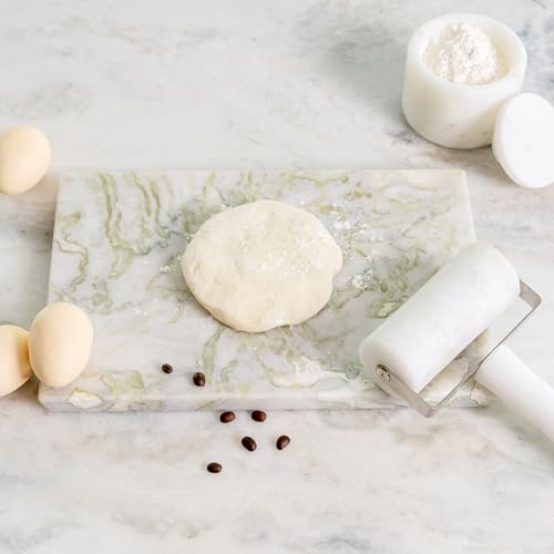 Multi Purpose Pastry Marble Tray Cutting Board With Non