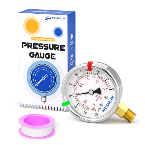 30inHG~30Psi Vacuum Pressure Gauge 1