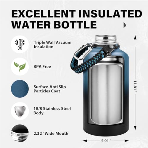 One Gallon Insulated Water Bottle