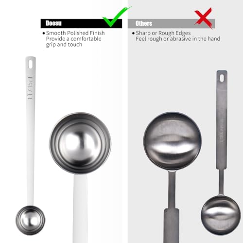 Metal 6.9in Long Handle Coffee Scoop for Ground Coffee