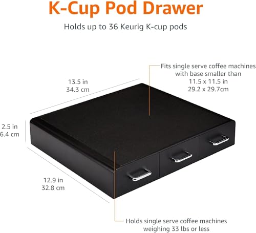 K Cup Compatible Coffee Pod Storage Drawer