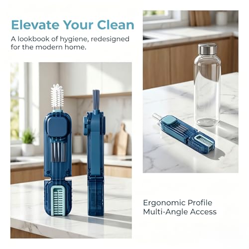 4 in 1 Cup Lid Gap Cleaning Brush