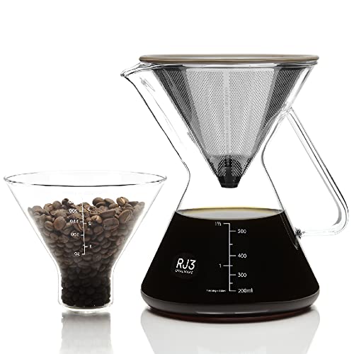 Pour Over Coffee Maker Set 17oz