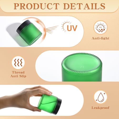 Glass Jars with Lids (24 Count)