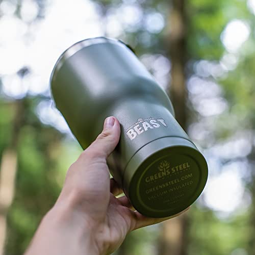 Beast 30 oz Tumbler Stainless Steel Vacuum Insulated Coffee Ice Cup Double Wall Travel Flask