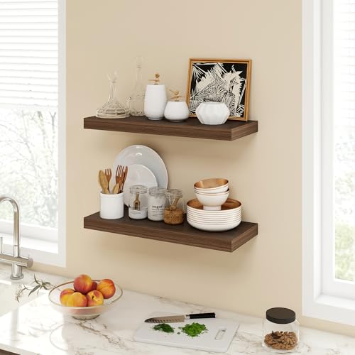24 Inch Floating Shelves (2 Count)