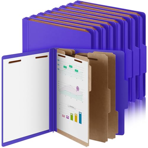 12 Pcs Classification Folder Letter Size