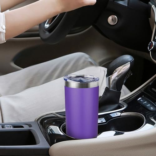 20 oz Skinny Tumbler with Lid and Straw (4 Count)
