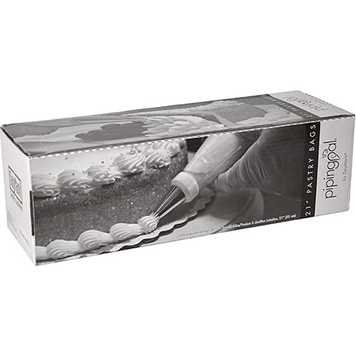 IT115437 21" PipingPal Disposable Pastry Bag with Dispenser