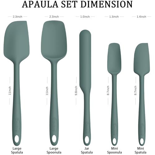 Silicone Spatula Set of 5