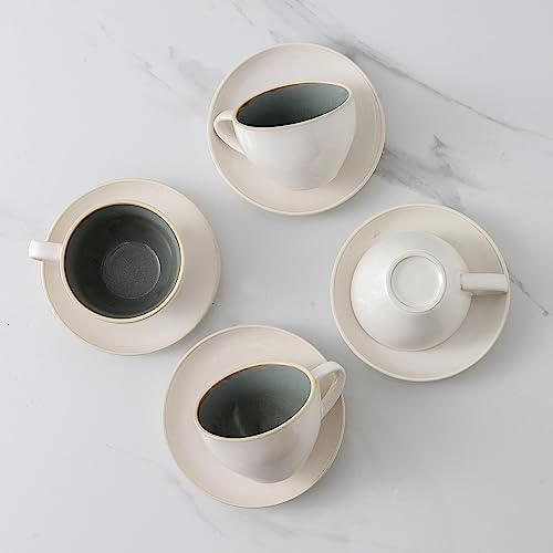 Stackable Cappuccino Cup Set of 4 [8oz] Activated (9 Count)