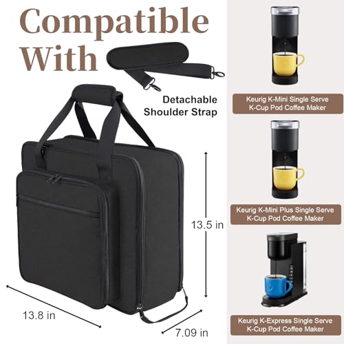 Carrying Coffee Maker Travel Bag Fit for Keurig K