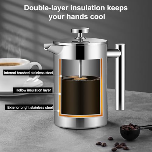 1000ml French Press Coffee Maker