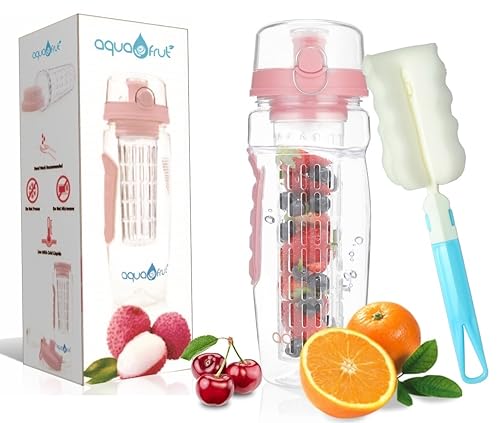 AquaFrut 32 OZ Fruit Infuser Water Bottle