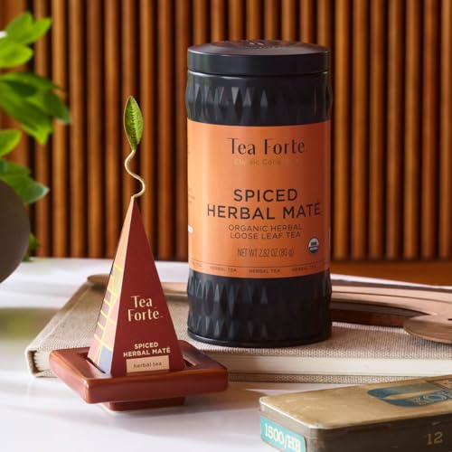 Spiced Herbal Maté Loose Leaf Tea Canister (2.82 Ounce)