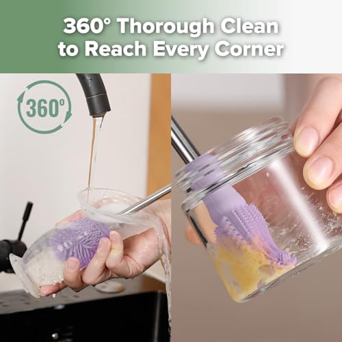 Silicone Cleaning Brush for Baby Bottles & Crevices